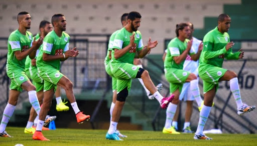 Les Verts depuis hier soir à Porto Alegre
