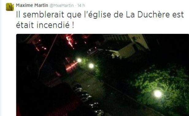 Lyon: Non, les supporters algériens n’ont pas incendié d’église