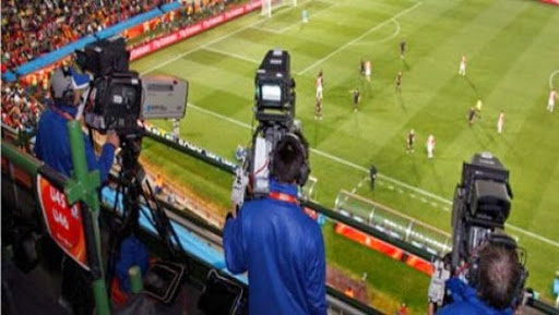 Mondial 2014 de football/ TV : inauguration du centre de transmission international (IBC) à Rio de Janeiro