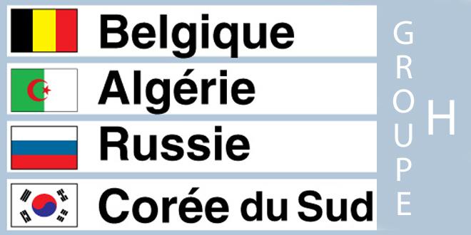 Mondial 2014: Groupe H