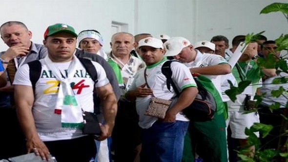 Mondial 2014 : le 1er contingent de supporteurs algériens s’envole pour le Brésil