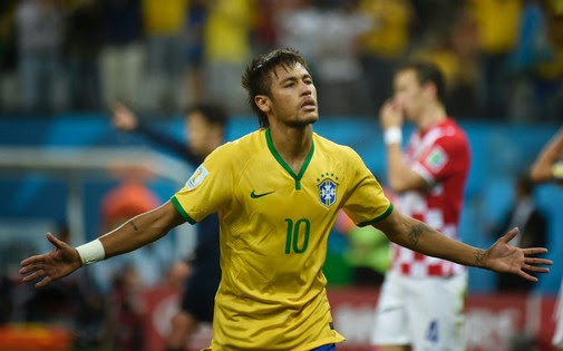 Neymar, Robben et Van Persie en tête du classement des buteurs après la 4e journée