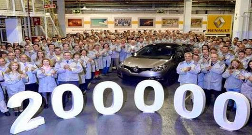 Renault : 200 000 Captur produit à Valladolid