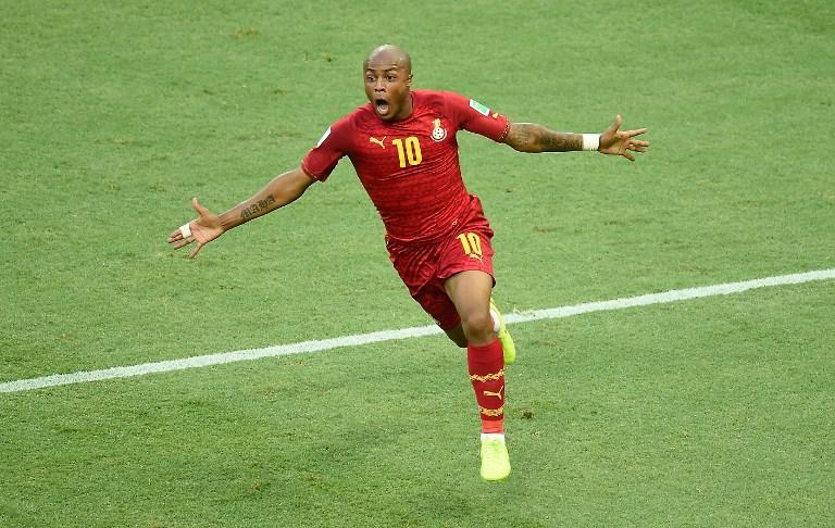 Résumé et buts Ghana 2-2 Allemagne