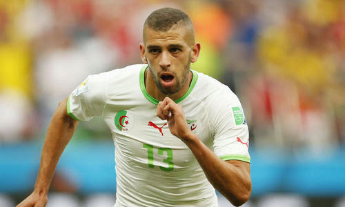 Slimani de retour à l’entraînement et envoie un message fort aux Allemands