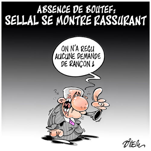 Absence de boutef : Sellal montre rassurant
