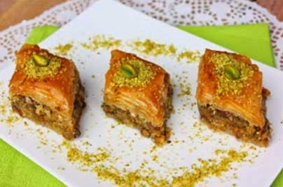Baklawas noix-pistaches