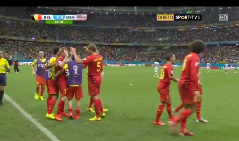 Belgiqeu 2 – 1 USA