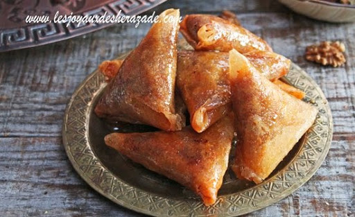 Bricks aux dattes et noix