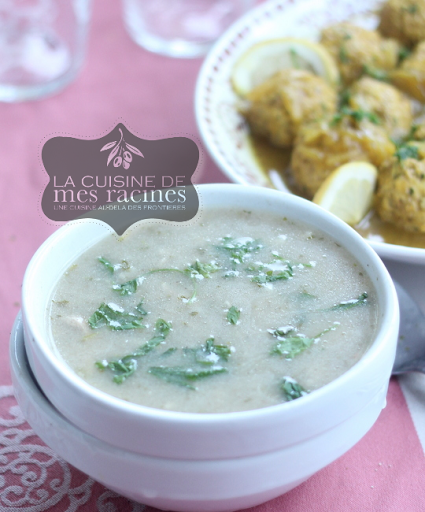 Chorba bayda (soupe blanche)
