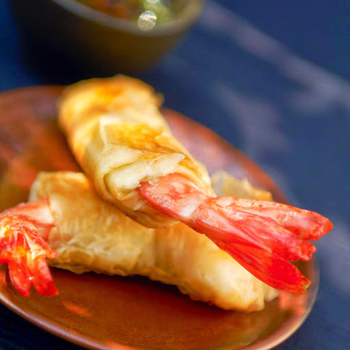 Cigares aux crevettes