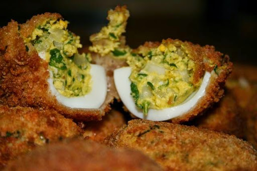 Croquettes aux œufs
