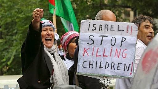 En France, des milliers de manifestants soutiennent Gaza