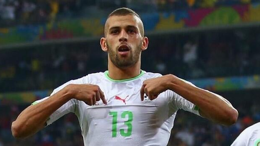 EN : Islam Slimani annonce que les gains des joueurs seront reversés aux pauvres à Gaza