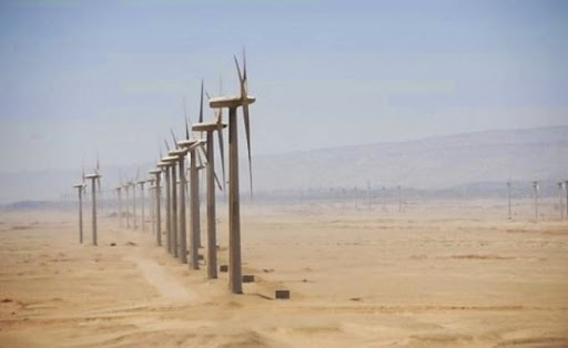 Énergies renouvelables, Mise en service de la 1ère ferme éolienne en Algérie