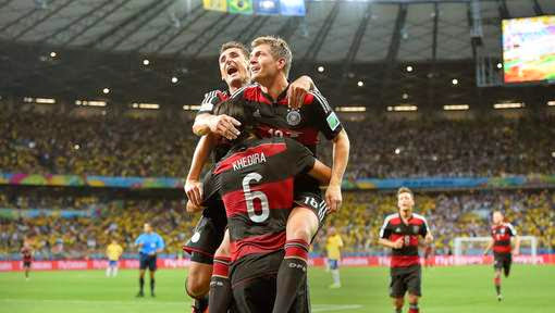 Finales Allemagne-Argentine : belle au centre