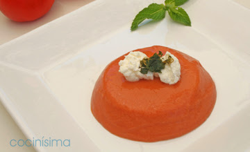 Flan à la tomate