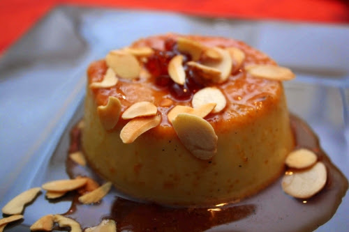 Flan aux amandes