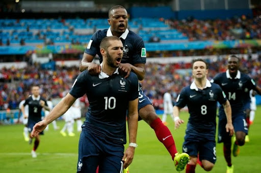 France : Benzema meilleur joueur avant les demies