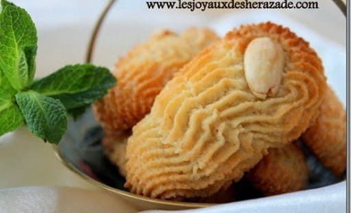 Gateau algerien facile aux amandes