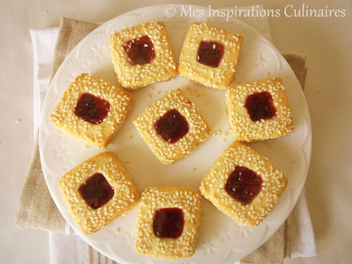 Gâteaux secs aux graines de sésame (djeldjlène)