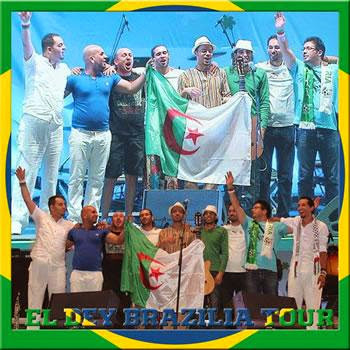 Groupe el dey au chapiteau du hilton : Samba chaâbie sahraouie!