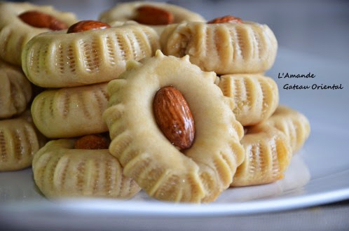 L’amande gâteau oriental : Doubler les quantités pour 25 pièces environ