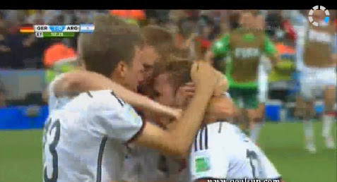 Les buts Allemagne 1-0 Argentine (finale)