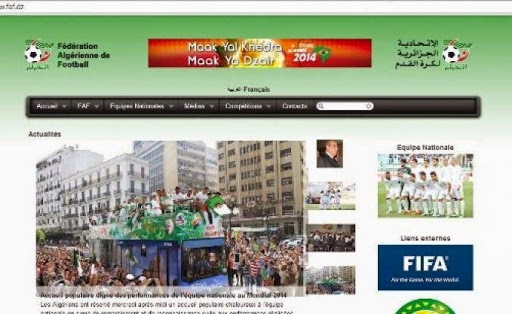 Les hackers réclamaient le maintien de Halilhodzic, Le site de la FAF piraté