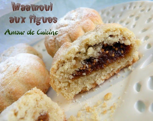 Maamoul aux figs, gateaux farcis