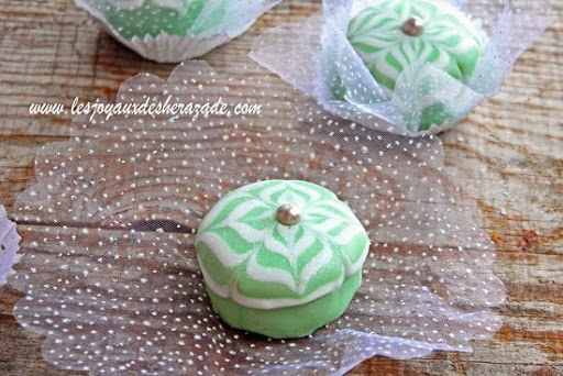 Mkhabez au flan, gâteau algérien