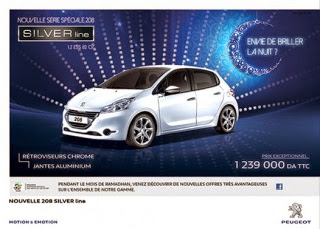 Peugeot Algérie lance la 208 SILVER LINE