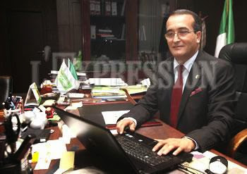 Saâd damma, p-dg de atm mobilis, à l&rsquo;expression : « Nous sommes candidats pour sponsoriser les verts »