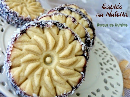 sablés au nutella