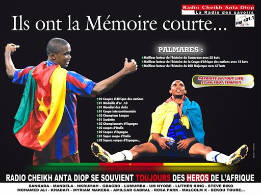 Ses affiches déchirées et retirées au cameroun, samuel eto’o réagit