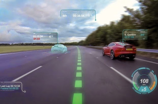 Technologie : Le pare-brise virtuel de Land Rover