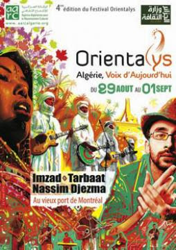 4e édition du festival orientalys : La musique algérienne s&rsquo;exporte!