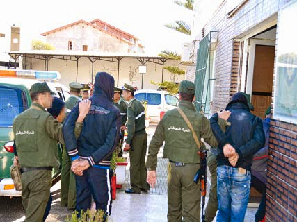 Agressions et crime contre Des chauffeurs de taxi, La bande de Mechtras démantelée