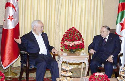 Algérie-Tunisie : Le Président Bouteflika reçoit Rached El Ghanouchi