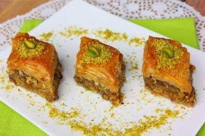 Baklawas noix-pistaches