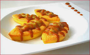 Barquette de pommes caramélisées
