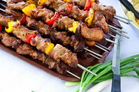 Brochettes d’agneau à l’indienne