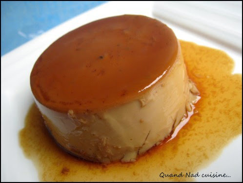 Crème caramel au chocolat