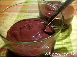 Crème légère au chocolat