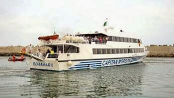 Des milliers de personnes ont emprunté la ligne maritime port d&rsquo;alger – el djamila : La croisière s&rsquo;amuse!