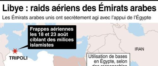 Libye: Wahsington accuse les Emirats d’avoir mené des raids contre des islamistes