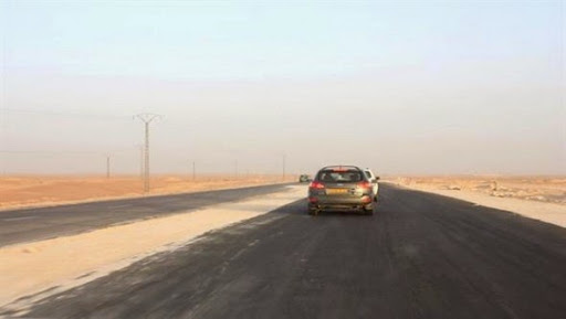 Ouargla: ouverture à la circulation d’un nouveau tronçon de 15 km de dédoublement de la RN-49