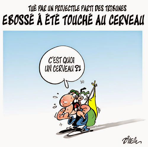 Tué par un projrctile parti des tribunes : Ebossé a été touché au cerveau