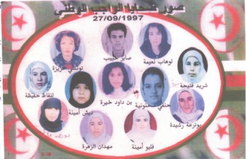 A la mémoire des onze enseignantes assassinées à Sidi-Bel-Abbès le 27 Septembre 1997
