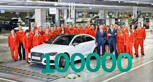 Audi : 100 000 unités produites en Hongrie